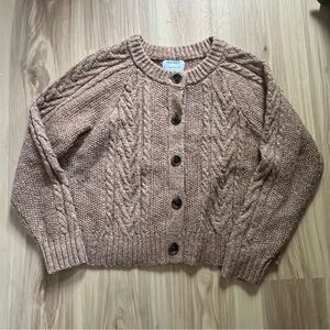 Old Navy Brown Cardigan Sweater